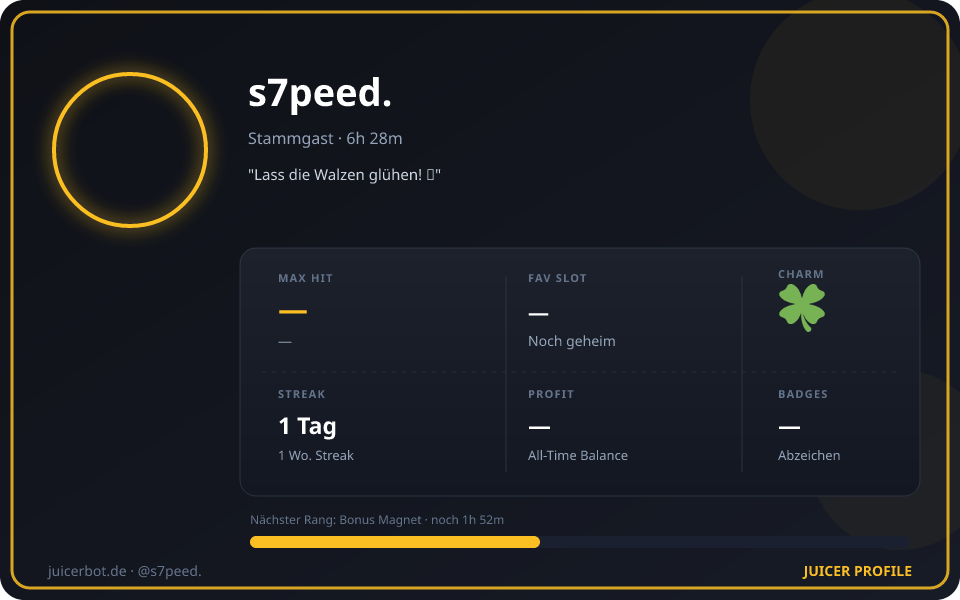 Profil-Karte von s7peed.