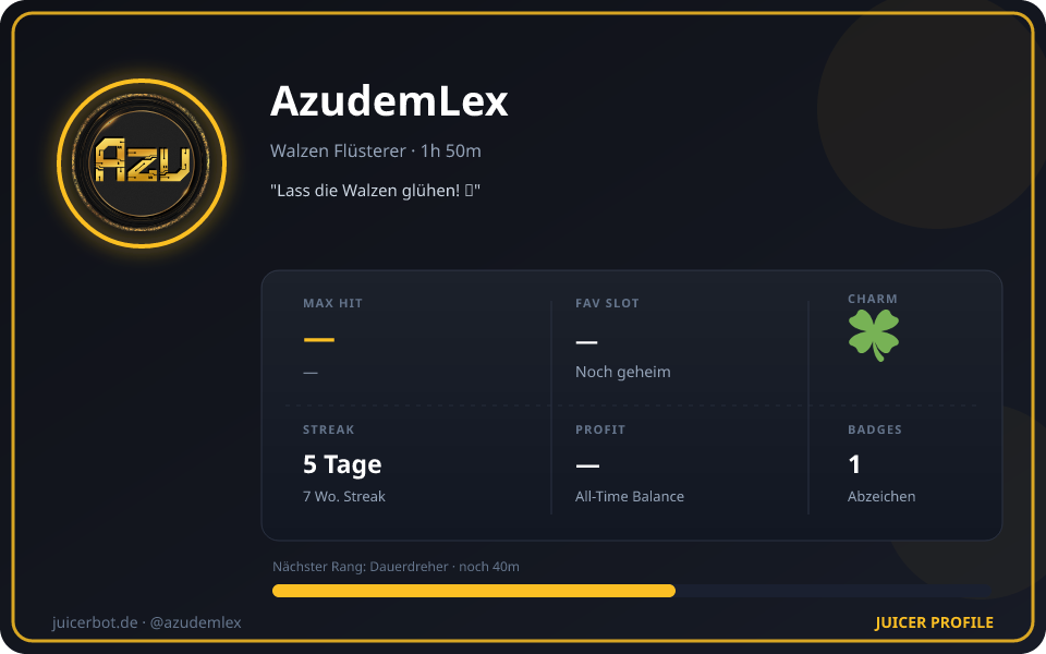Profil-Karte von AzudemLex