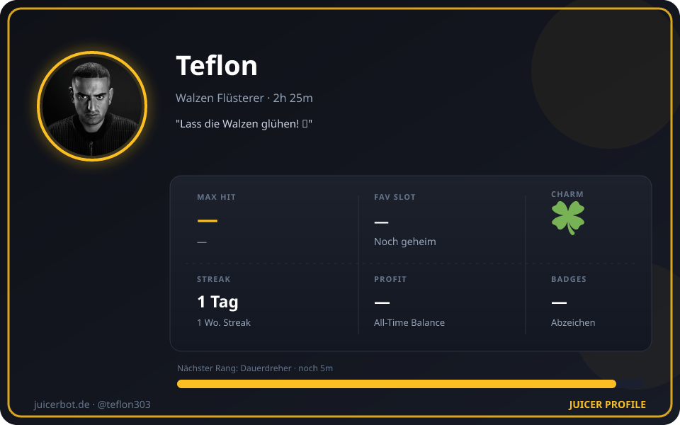Profil-Karte von Teflon