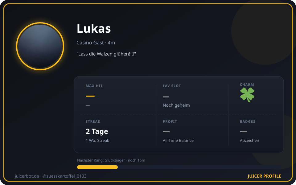 Profil-Karte von Lukas