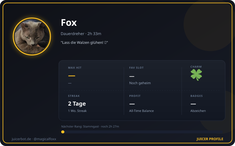 Profil-Karte von Fox