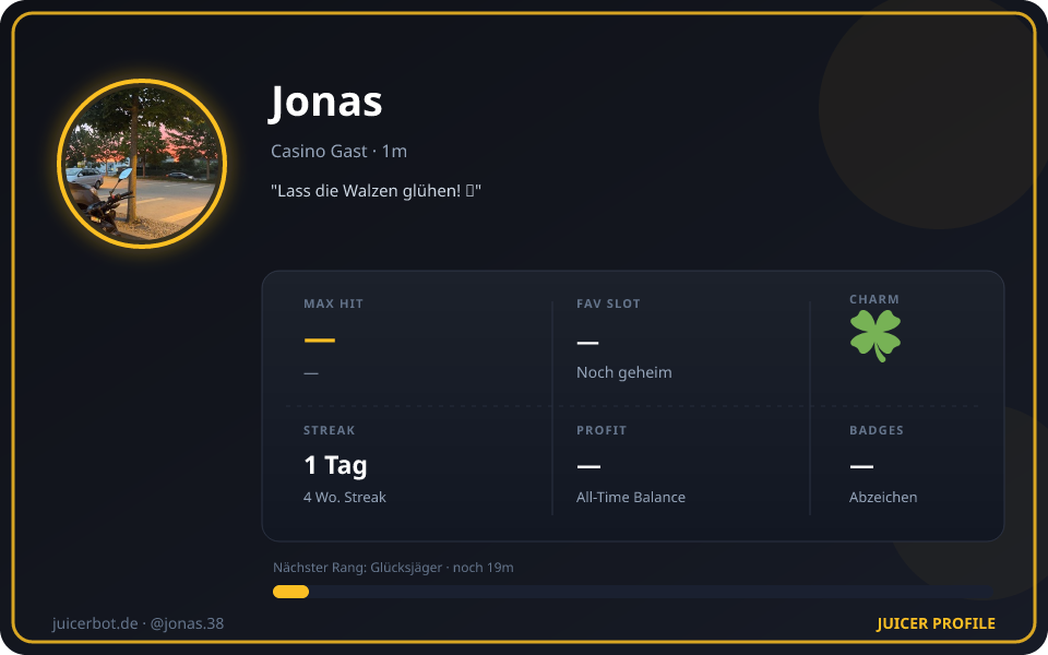 Profil-Karte von Jonas