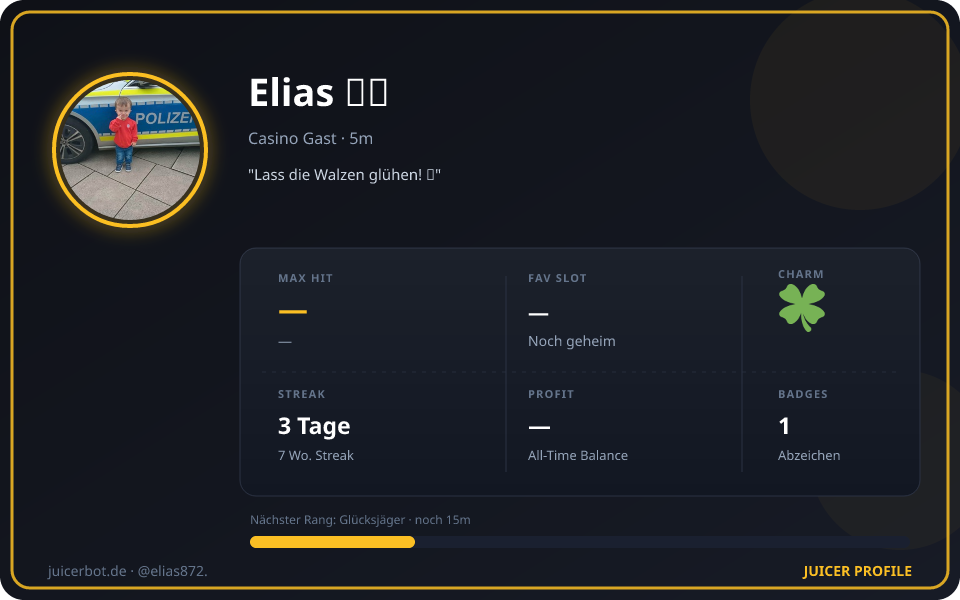Profil-Karte von Elias 🧙‍♂️