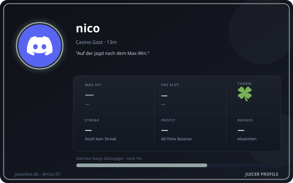 Profil-Karte von nico