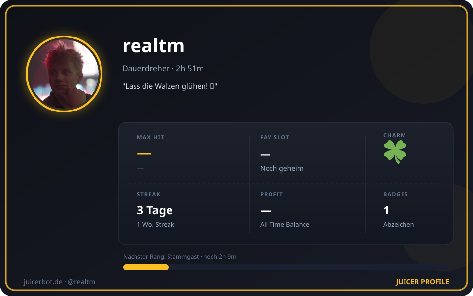 Profil-Karte von realtm