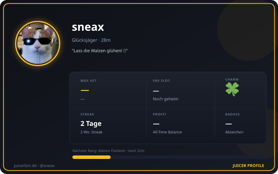 Profil-Karte von sneax
