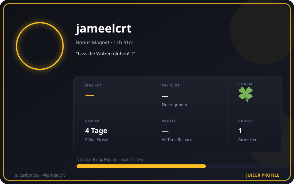 Profil-Karte von jameelcrt