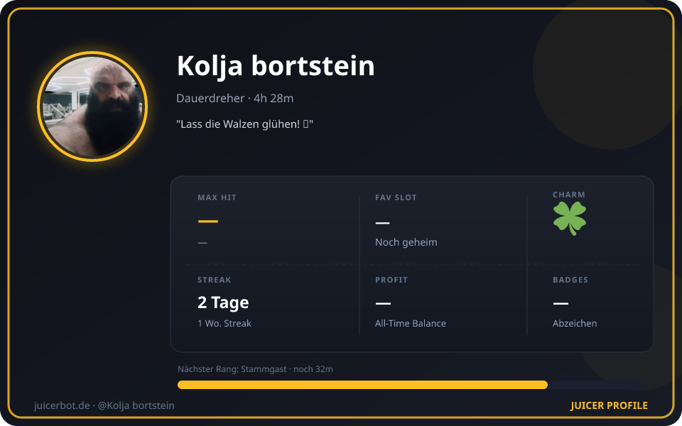 Profil-Karte von Kolja bortstein